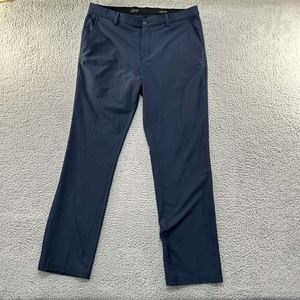 Greg Norman Pants Mens 36 (35X31) Dress Golf Australian Golfer Shark Chino flat